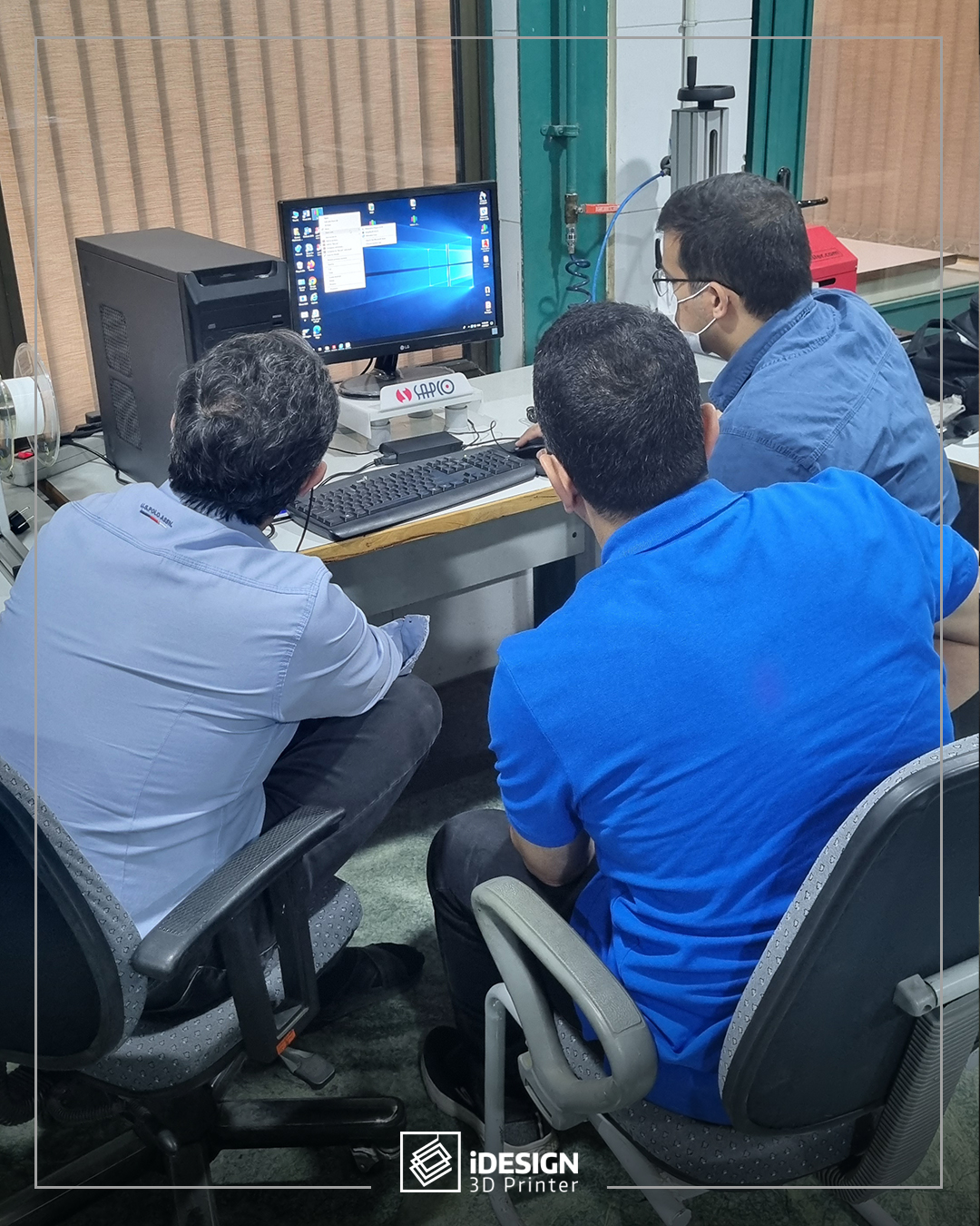 نصب پرینتر سه بعدی وندار 350 پرو در شرکت ساپکو تامین قطعات ایران خودرو