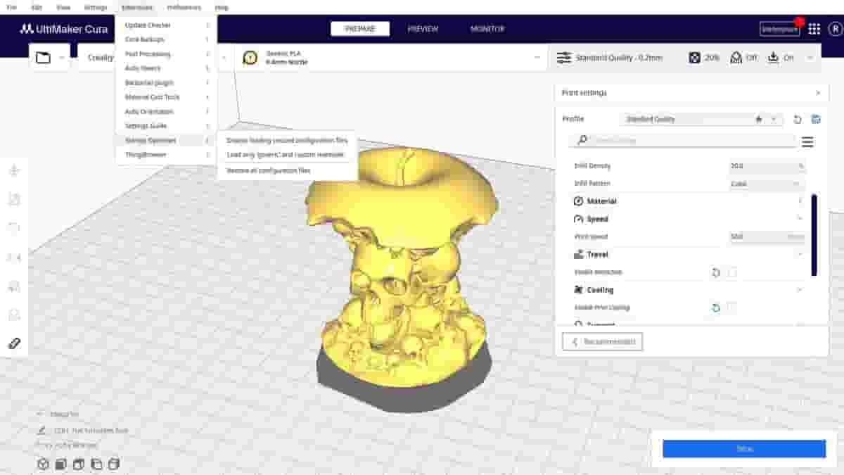 10 پلاگین ضروری Cura برای چاپ بینقص
